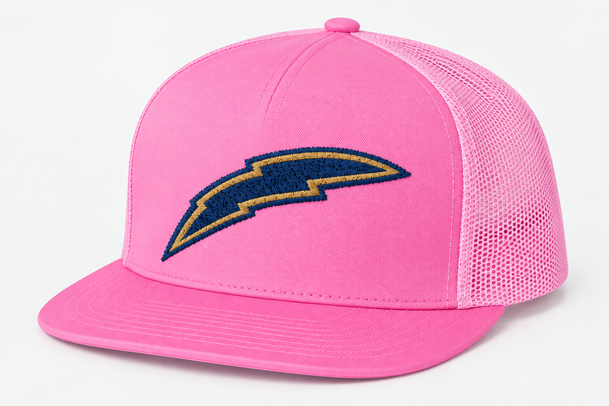 PINK YUPOONG LIGHTNING HAT