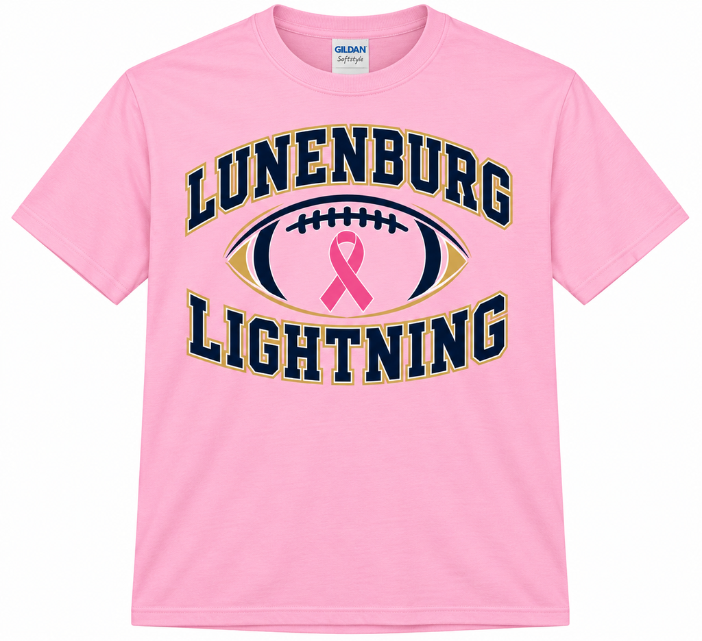 PINK FOOTBALL LOGO