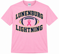 PINK FOOTBALL LOGO