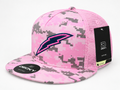 Pinked Out Camo Hat with Pink Outline