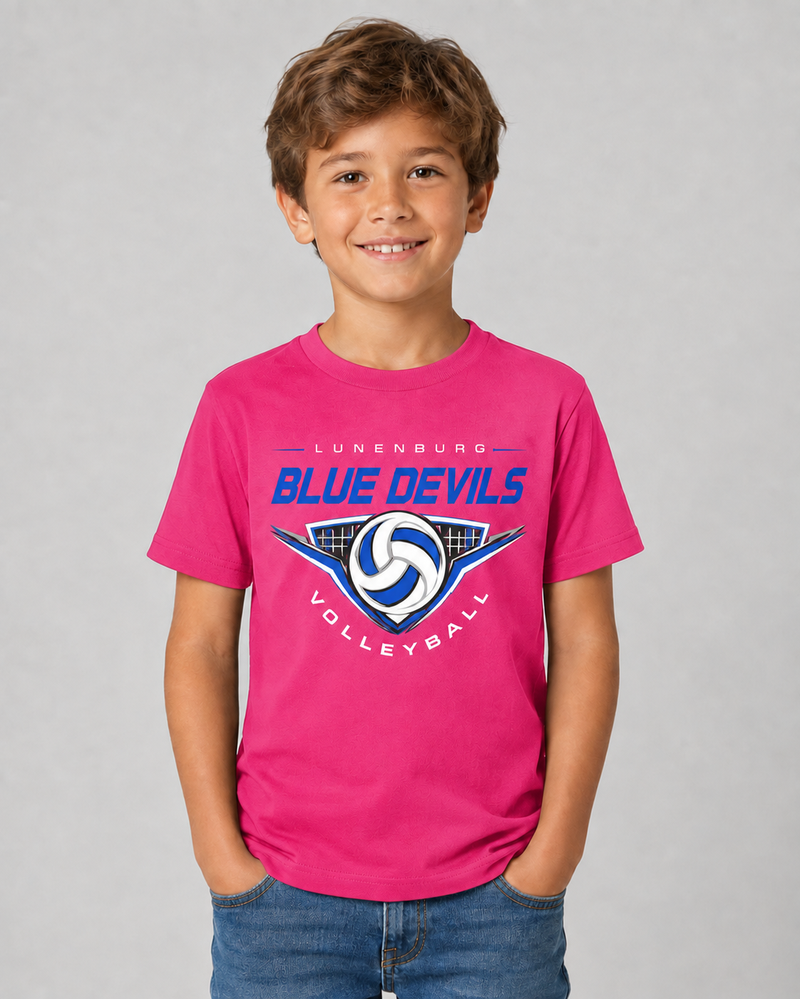 Pink Out Volleyball Tee