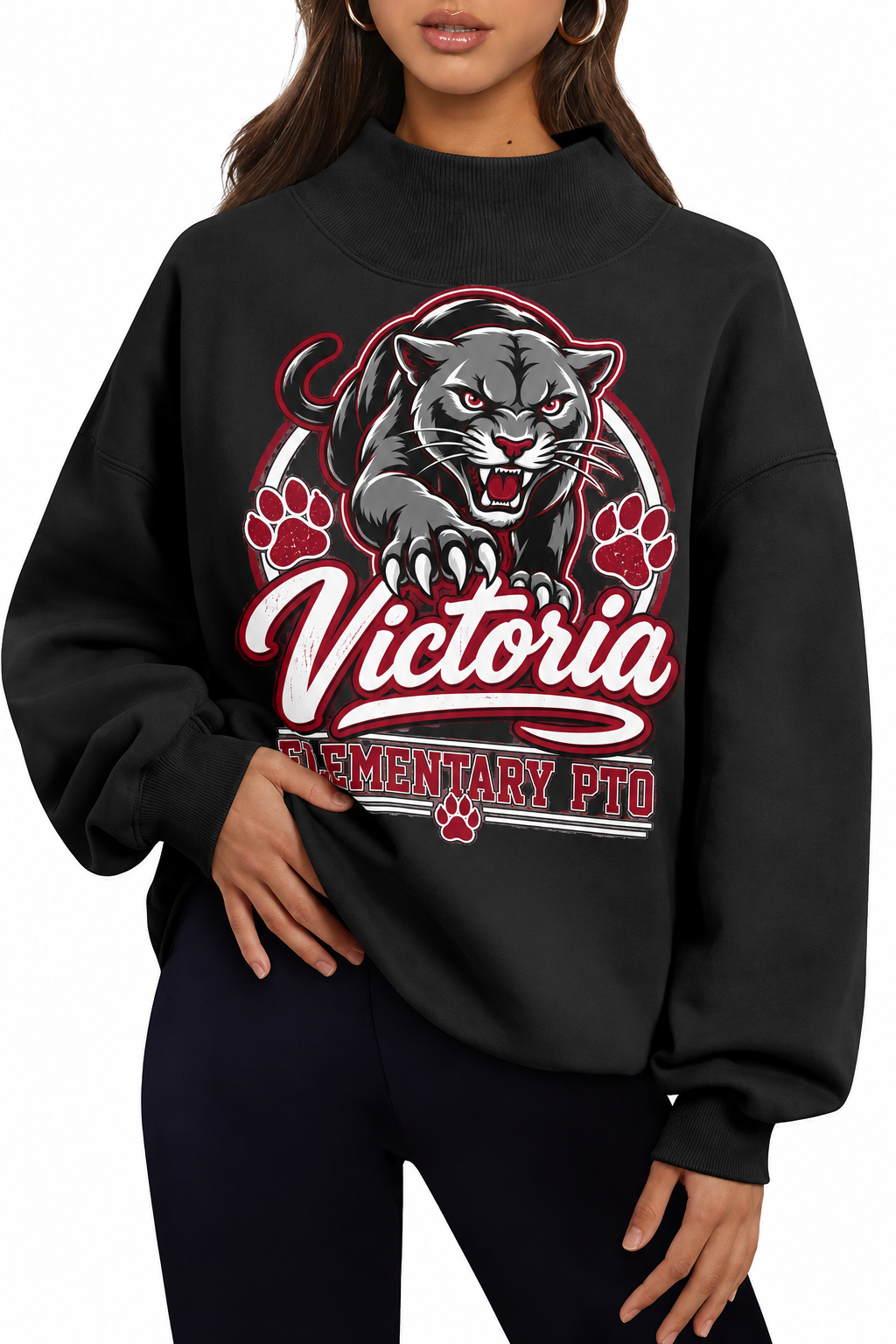 VES PTO Mock Sweatshirt