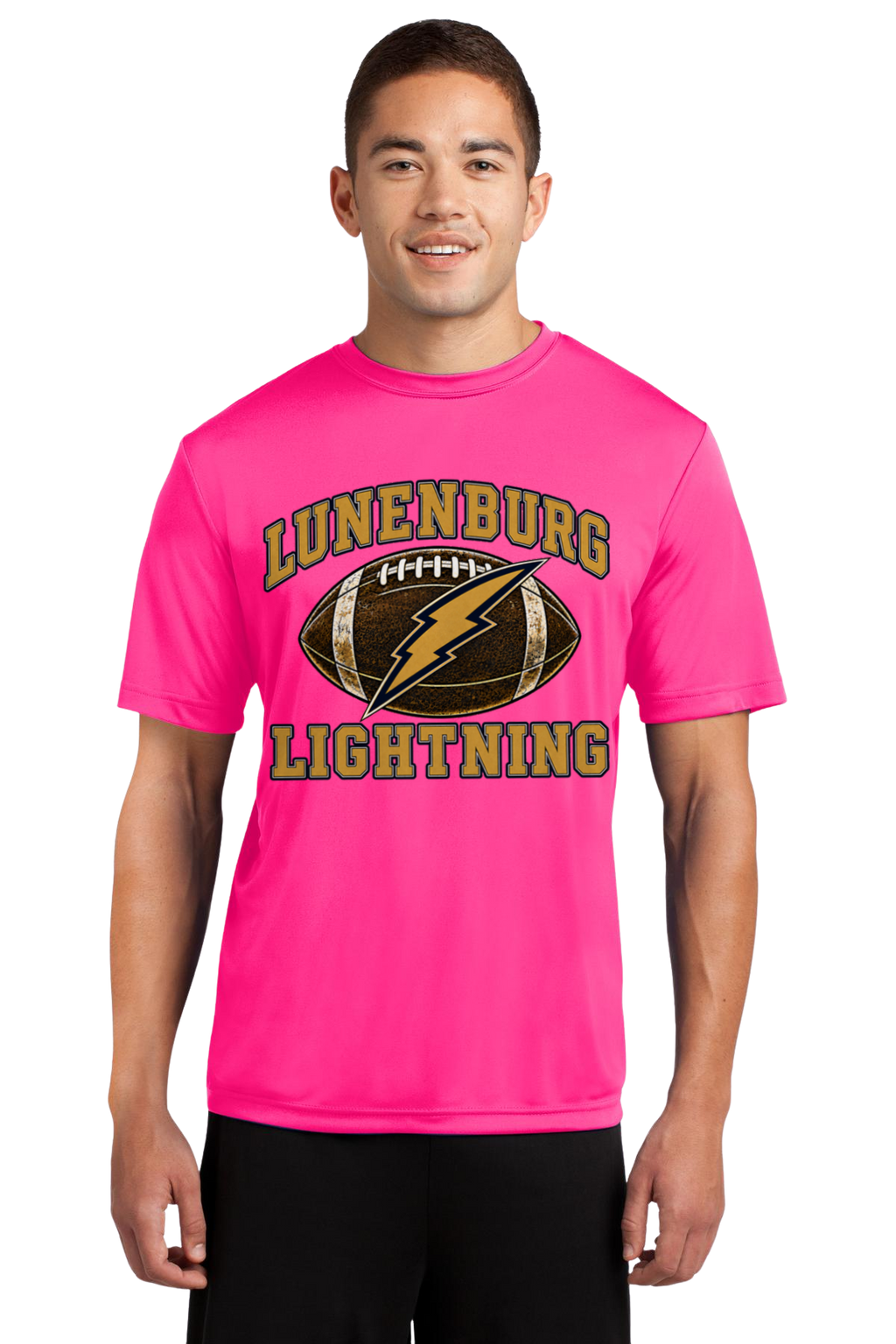 SPORT TEK LIGHTNING PINK DRIFIT